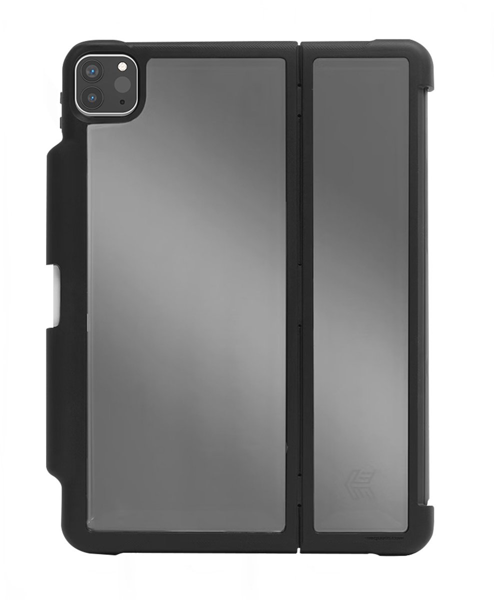 STM Goods, Étui Renforcée pour Geschikt voor Apple iPad Pro 12.9 MagicFolio Dux Shell, Zwart
