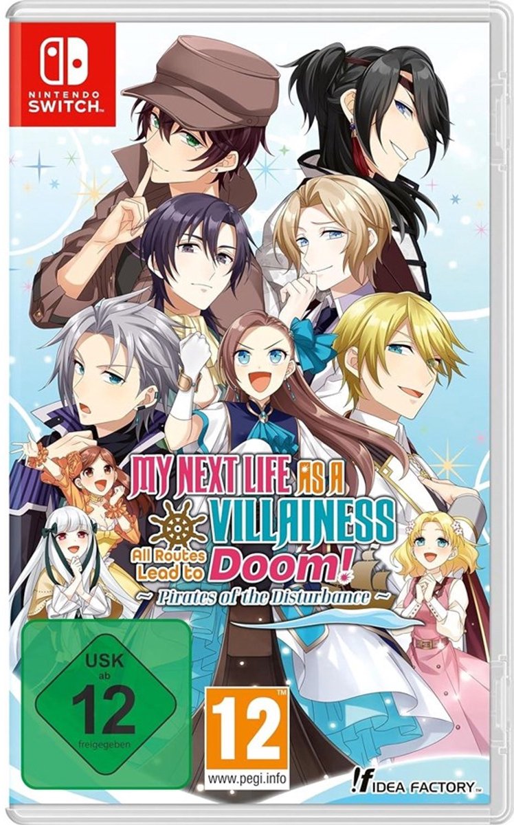 My Next Life as a Villainess All Routes Lead to Doom! Pirates of the Disturbance-Standaard (Switch) Nieuw