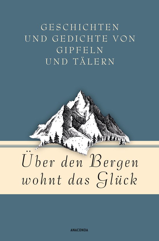 Geschenkbuch Gedichte und Gedanken 16 - Über den Bergen woh ... - cover