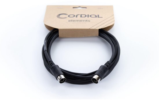 Câble MIDI Cordial ED 6 AA 6 m - Câble MIDI