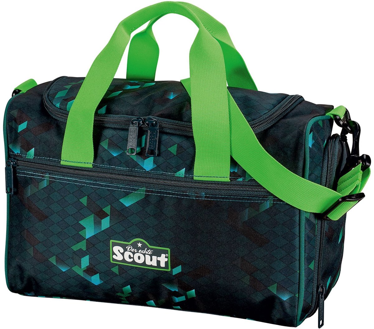 Scout Sporttas 35 cm - Cubes