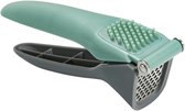 Allecto Plus - Handige RVS knoflookpers en snijder voor keuken - Eenvoudig te gebruiken - Ideaal voor knoflook en gember - Duurzame keukenhulp met vleesmolen - Makkelijk schoon te maken