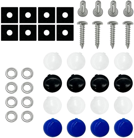 Stilo ST5 schroefset voor vizier ZILVER Stilo ST5 schroefset voor vizier ZILVER