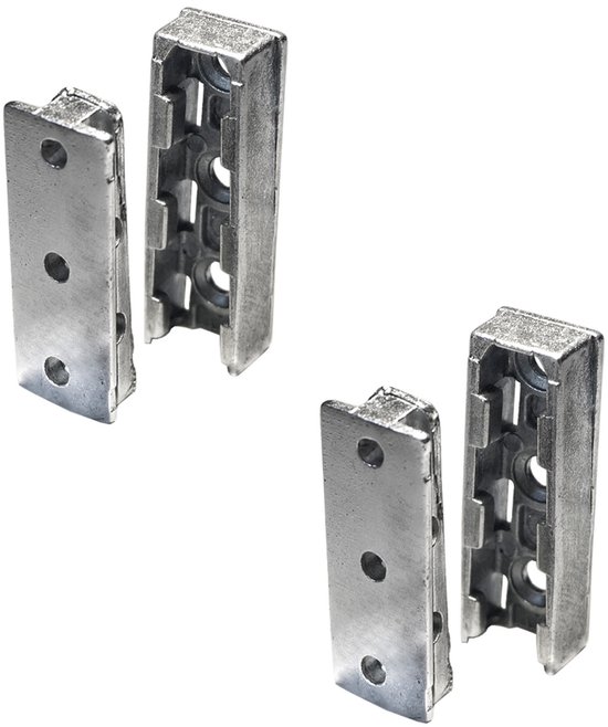 Gedotec KNAPP METAL K026 Meubelverbinder, schuifverbinders, aluminium