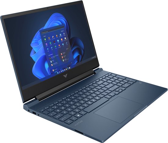 HP Victus Gaming 15-fa1100nb Intel® Core™ i7 i7-13620H Laptop 39,6 cm (15.6") Full HD 16 GB DDR4-SDRAM 1 TB SSD NVIDIA GeForce RTX 4060 Wi-Fi 6E (802.11ax) Windows 11 Home Blauw
