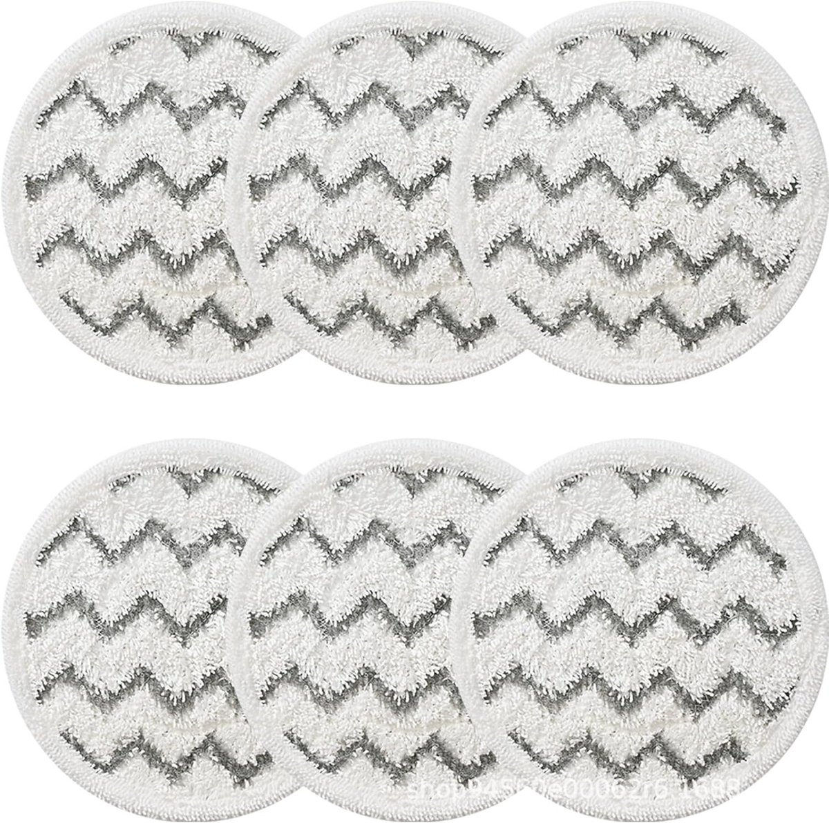 Geschikt voor Bissell Bissell spinwave 3897A, 3712, 3712W,1641112 sleepdoeken 6 stuks
