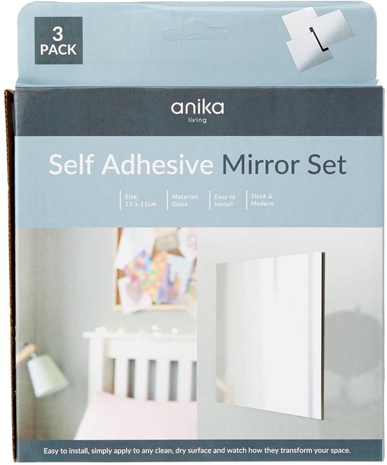 9 Stks/set Nuttig Muursticker Vierkant Patroon Wil... – Vicedeal