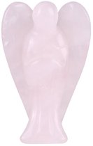 Helende steen beschermengel - Natuurlijke energie - Roze