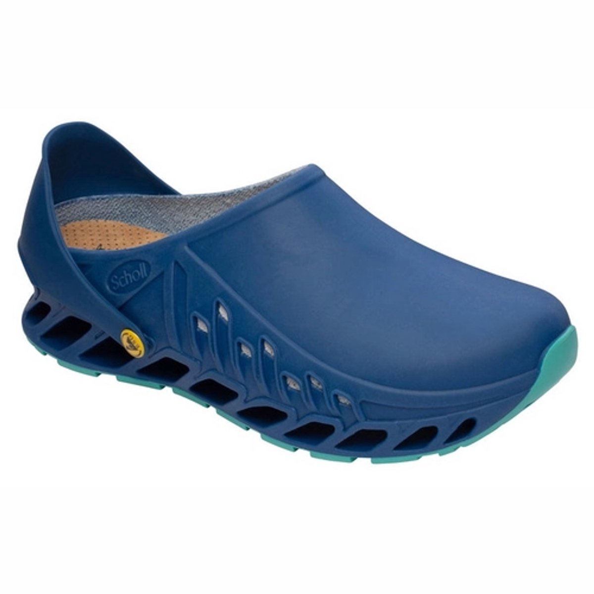 Scholl Klomp Evoflex TPR Unisex - Maat 45 Marineblauw