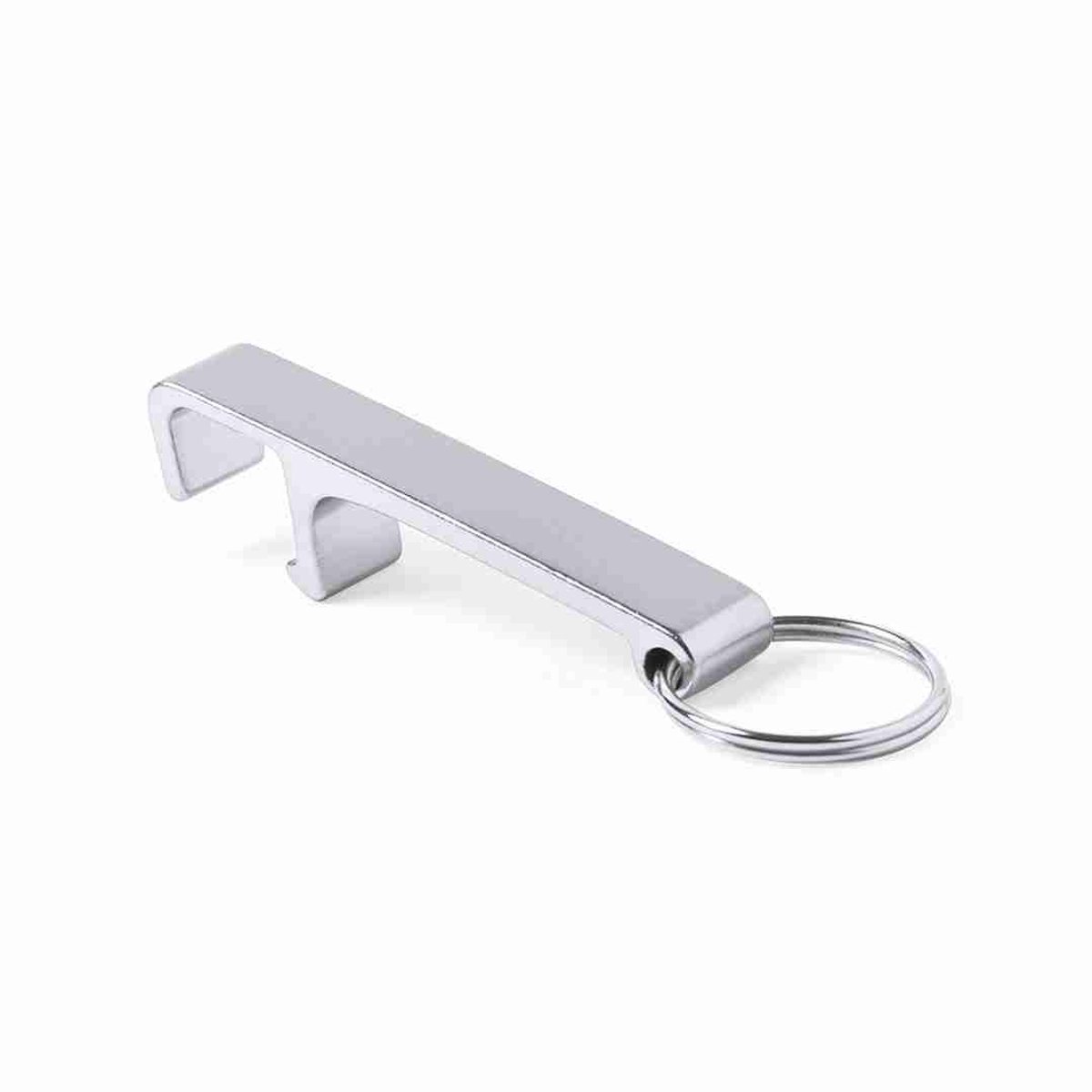 Metalen Flesopener met Sleutelhanger en Smartphonehouder – 3-in-1 Gadget – Compact & Duurzaam – Ideaal voor Cadeau & DIY