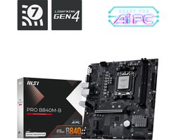 MSI PRO B840M-B moederbord AMD B840 Socket AM5 micro ATX
