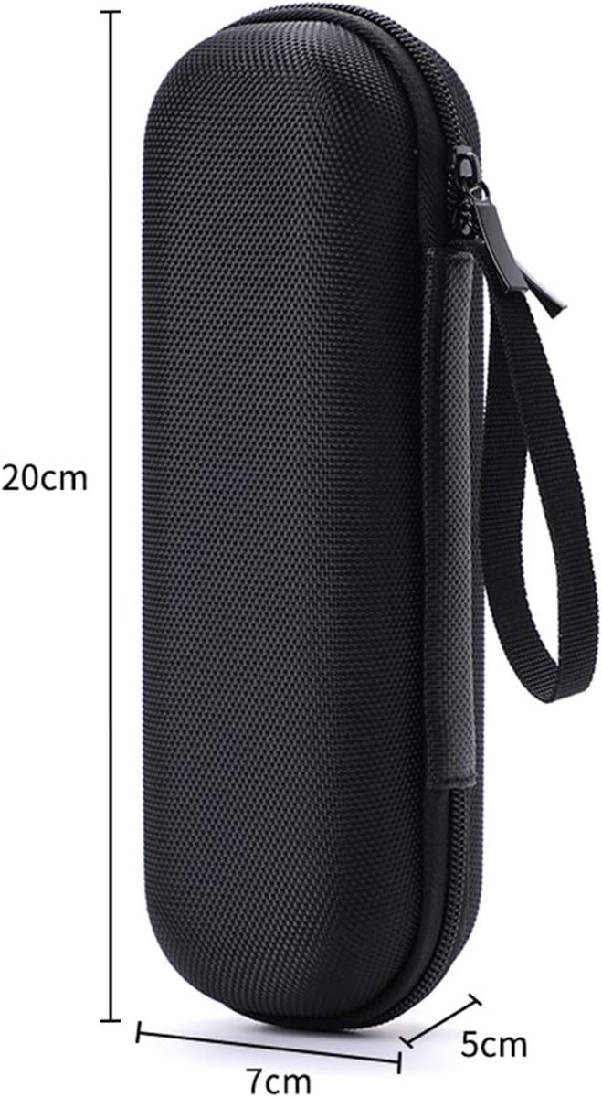 2 stuks - 20*7*5 cm - Insulinedoos - Insulinekoeler Reiskoffer - Insulinepen Etui - Kleine Medicijnkoelbox - Insulinekoeler Harde Koffer - Geen gel pack inbegrepen - Diabetes Opbergorganizer - voor Reizen en Dagelijks Gebruik - zwart van Merkloos — afbeelding 2