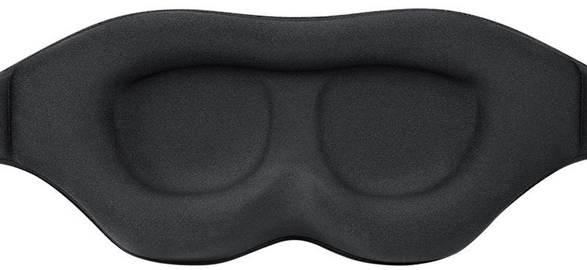 Zacht slaapmasker voor totale duisternis