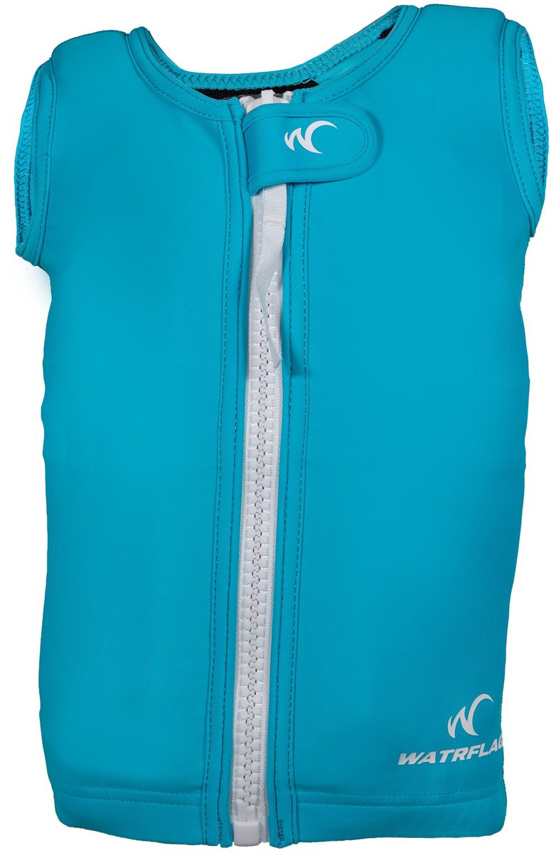 Watrflag swim suit Marseille Kids Turquoise - zwemvest / drijfvest voor kinderen — afbeelding 16