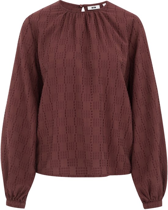 WE Fashion Dames Blouse met structuur