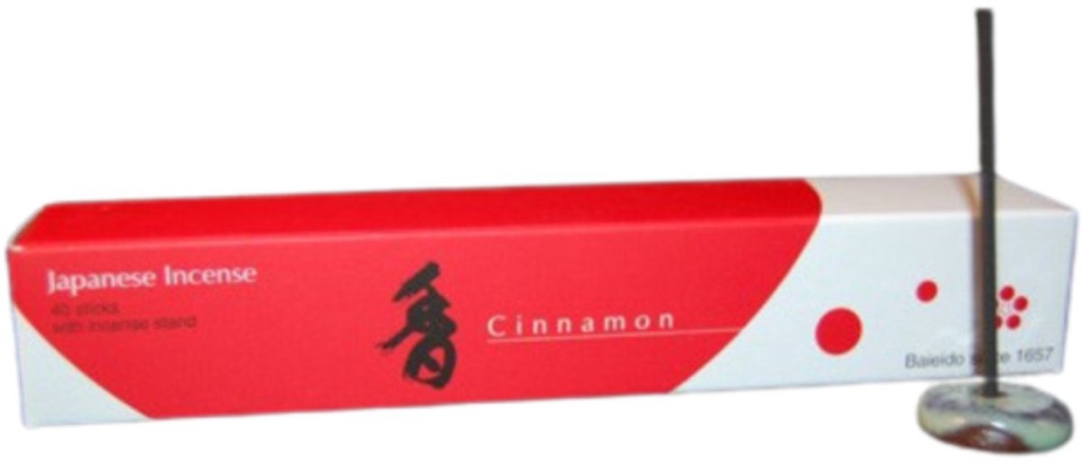 Ruben Robijn Cinnamon Koh wierook stokjes Baieido n.n.b