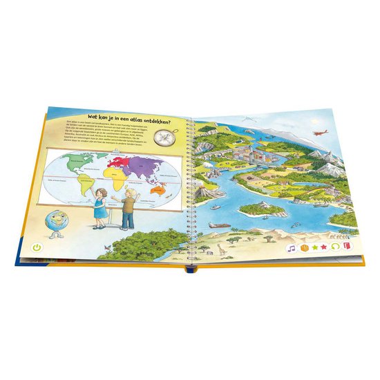 Tiptoi Boek Mijn Grote Wereldatlas