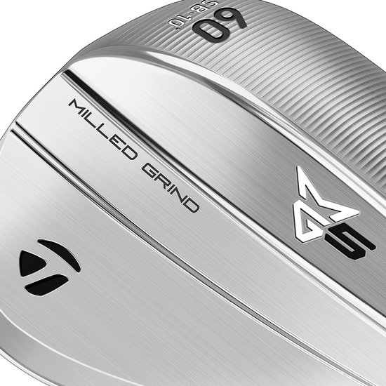 TaylorMade Milled Grind 5 Wedge (steel shaft) 2025 - Chrome - Rechtshandig - | 56° Loft - 12° Bounce van TaylorMade — afbeelding 5