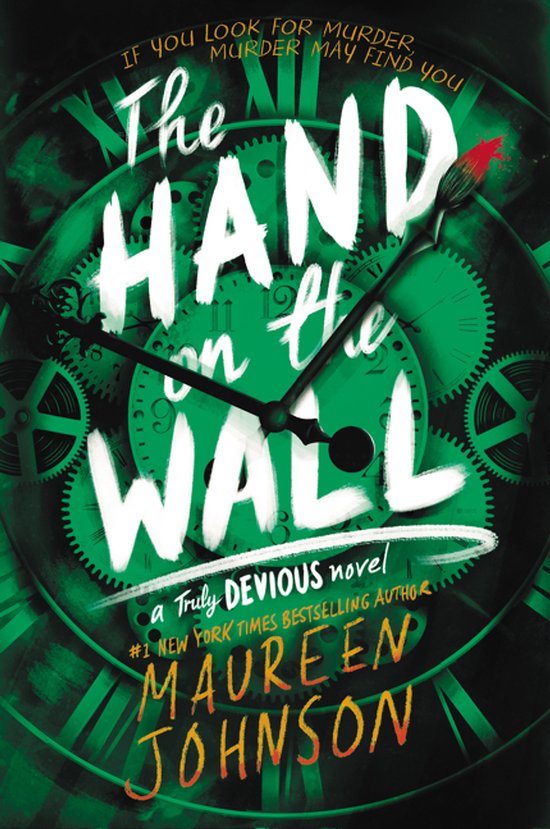 Truly Devious - The Hand on the Wall - cover