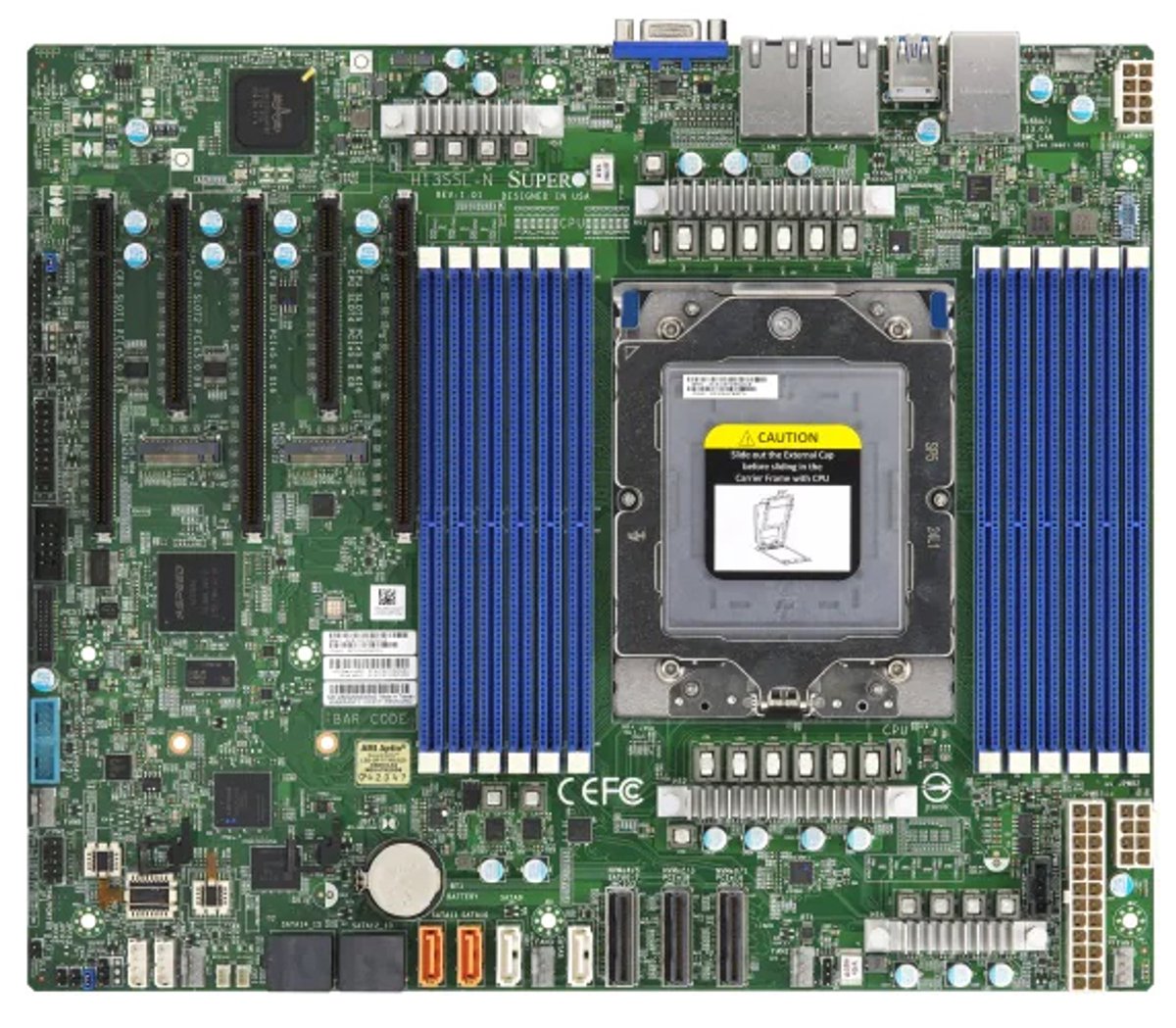 Supermicro MBD-H13SSL-N-O moederbord Socket SP5 ATX