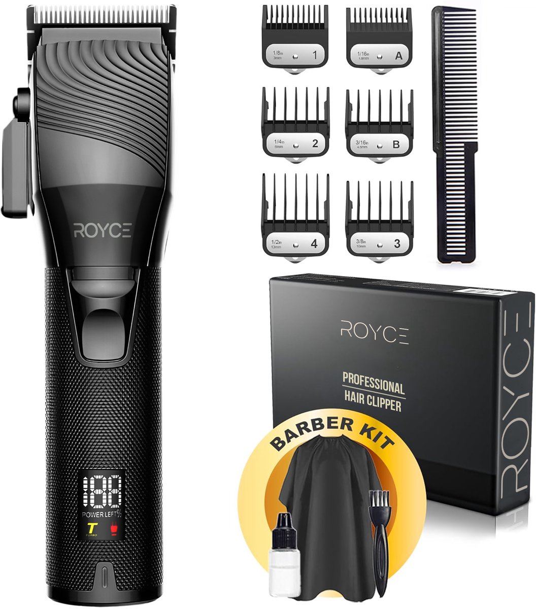 Professionele Tondeuse - Draadloze Tondeuse - Tondeuse Mannen - Tondeuse hoofdhaar - Haartrimmer - Tondeuses