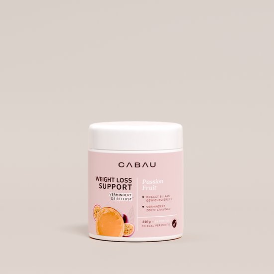 Weight Loss Support - Passion Fruit - Afslank Supplement voor Vrouwen - Met Glucomannan & Gymnema - Helpt bij Gewichtsverlies & Vermindert Cravings - 240 g (34 Porties)