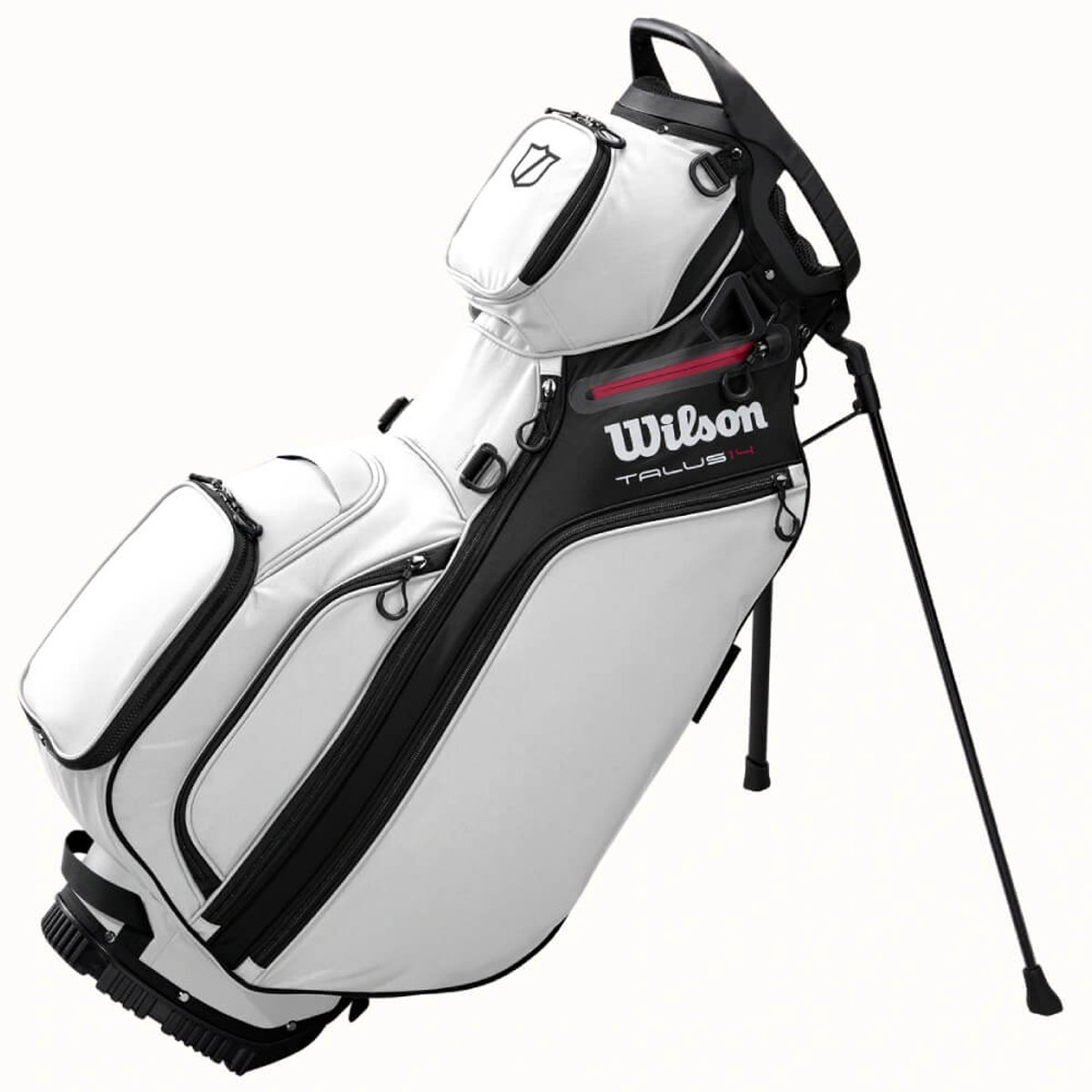 Wilson Talus 14 Hybride Standbag 2025 - Wit Zwart | Kleur: Wit / Zwart | | |