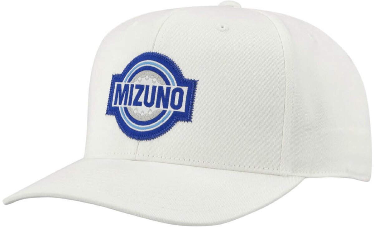 Mizuno Patch Snapback Cap - Wit