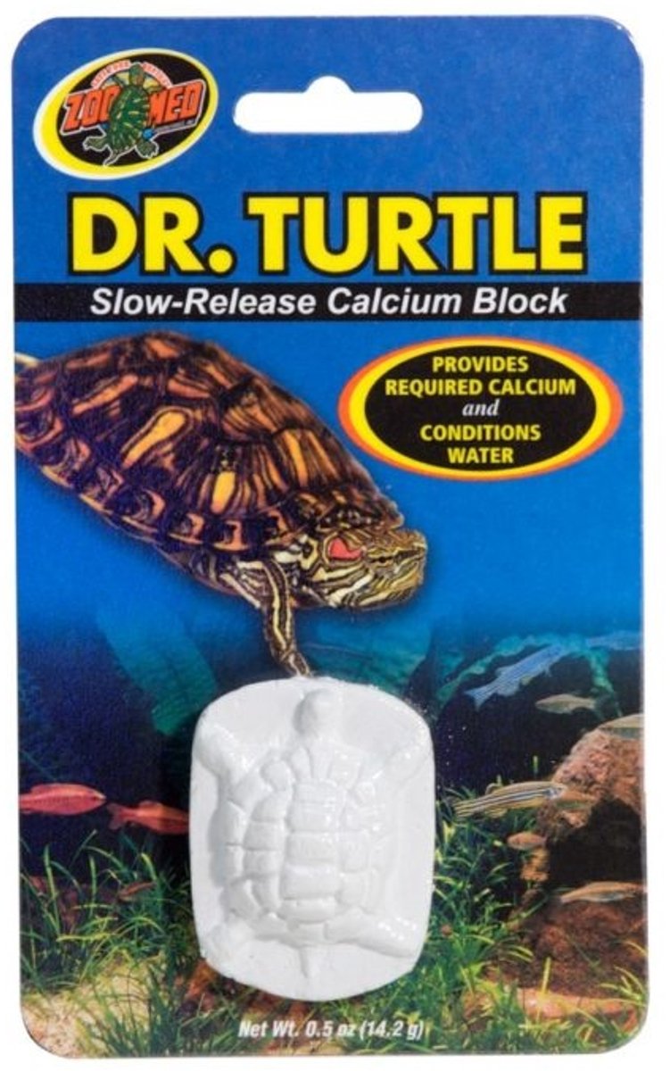 Zoo Med Dr. Turtle - Slow Release Calcium Blok - 14gr