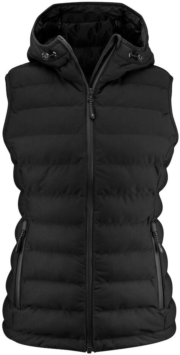 James Harvest WOODLAKE HEIGHTS VEST WOMAN 2121046 Zwart