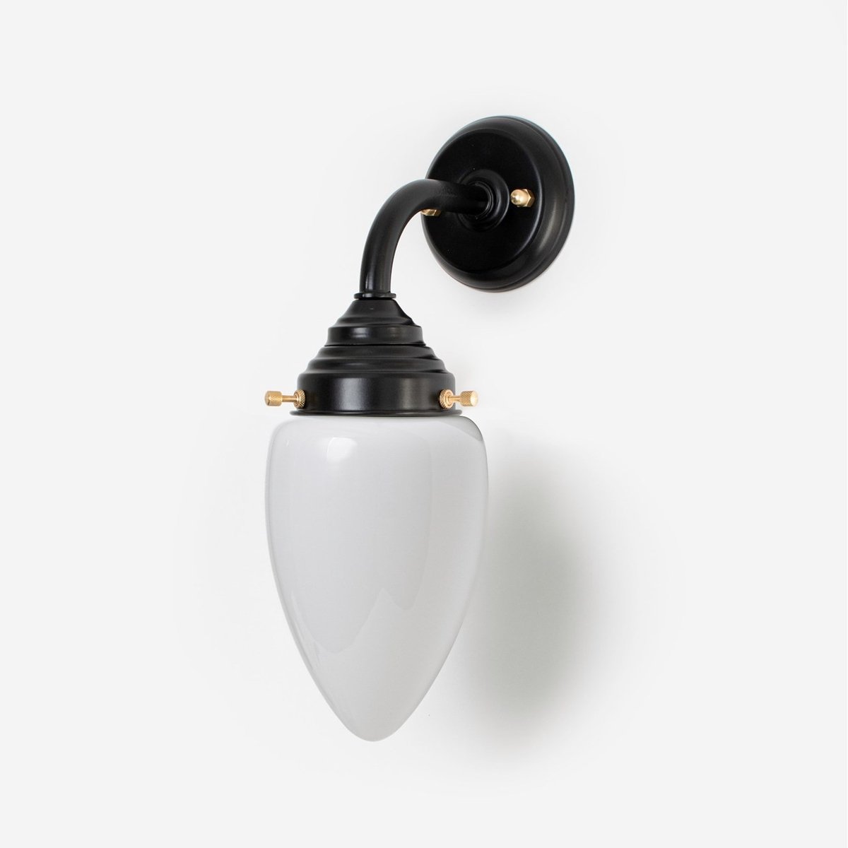 Buitenlamp - Wandlamp Menhir Small Curve Zwart - Art Deco Trade