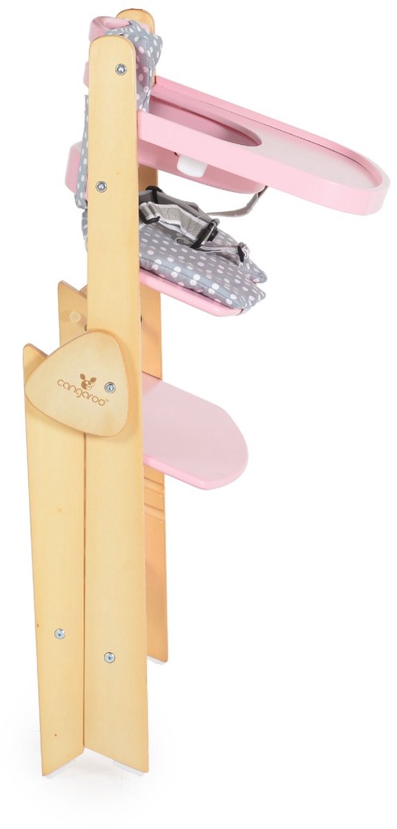 Cangaroo Caramel Pink 2-in-1 Meegroei Kinderstoel van Cangaroo — afbeelding 5