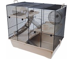 Interzoo Hamsterkooi Pinky 3 Beige