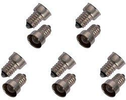 Signaallamp E10 24V 3W - 125 mAh - 5 stuks - Gloeilamp Ø11mm - 20mm - 2500K - Dimbaar