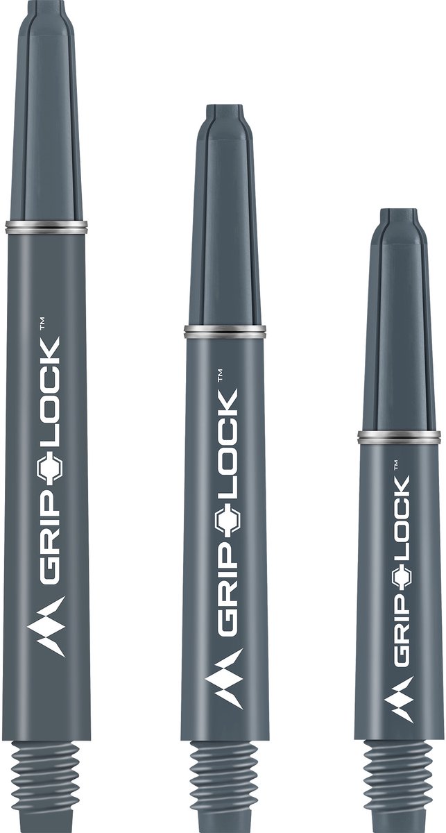 Mission Griplock Shaft Grey - Dart Shafts Medium