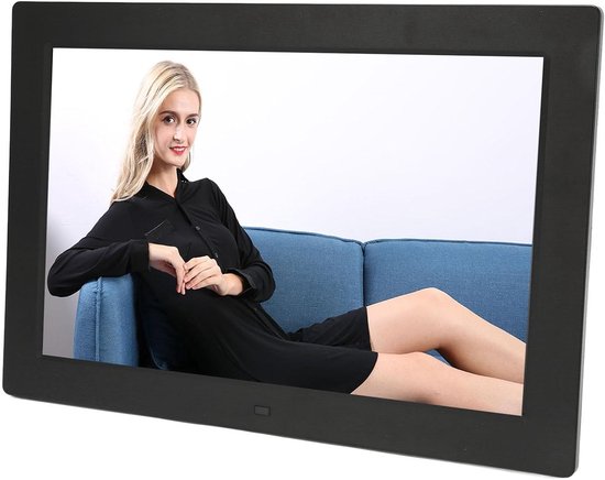 Grote Klok met Dag en Datum voor Ouderen - Met 12 Alarmherinneringen