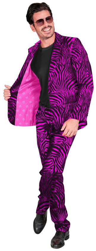 Pooier Paul Zebra Roze - Man
