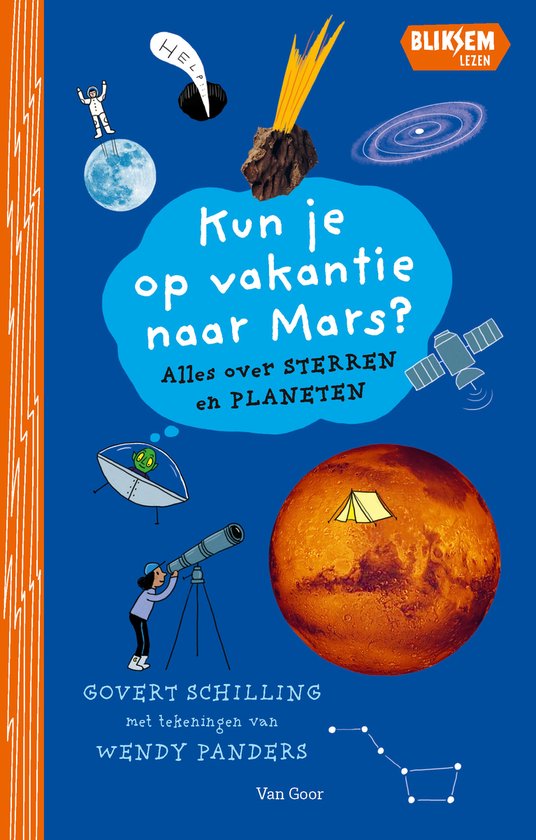 Bliksemlezen - Kun je op vakantie naar Mars? - cover