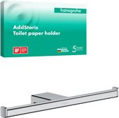 Porte-papier toilette double, chrome