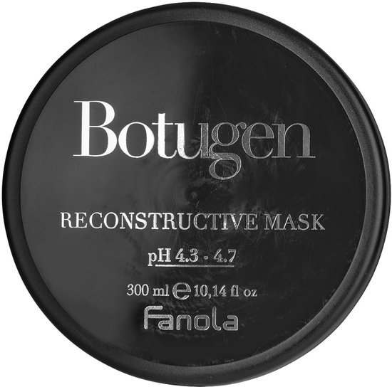 Zwarte pot met Botugen Reconstructive Mask, 300 ml.