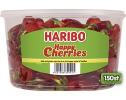 Haribo Happy Cherries - snoep in kersensmaak - 150 stuks silo