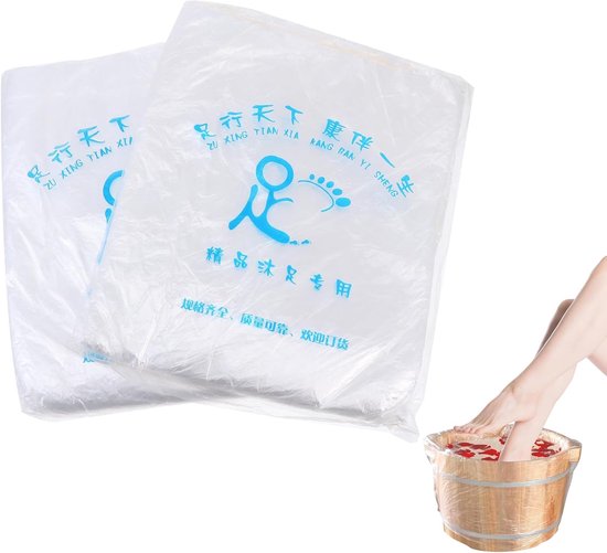 Disposable Foot Bath Bags - 170 Pieces - Robuuste Pedicure Coating - Dikke Zakjes voor Thuisgebruik