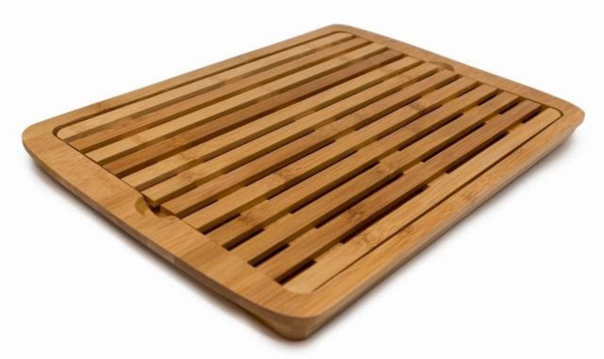 Bamboe Broodsnijplank - Antibacterieel - 1 stuk - 35 x 24,2 x 1,8 cm