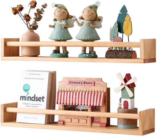 Gneric Kwekerij Boekenplank - Set van 2 - Baby drijvende