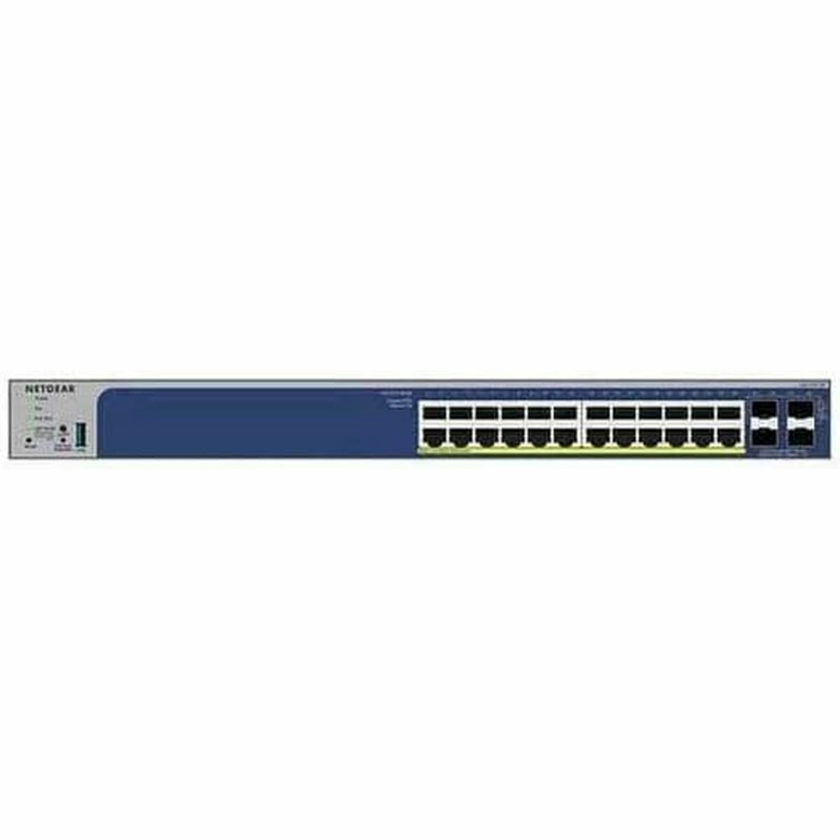 NETGEAR GS728TXUP Managed Gigabit Ethernet (10/100/1000) Power over Ethernet (PoE) 1U Grijs