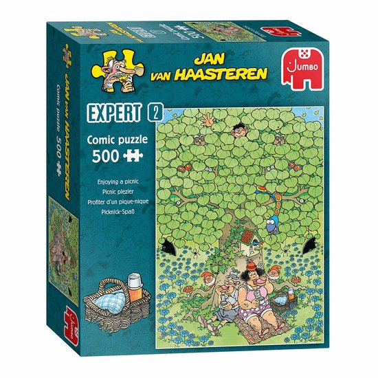 Jan van Haasteren Expert 2 - Picknick Plezier - 500 stukjes puzzel