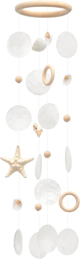 60 stuks 2 inch ronde Capiz schelpen met 2 gaten ronde natuurlijke schaal witte schelpen voor wind gong jewe | NL