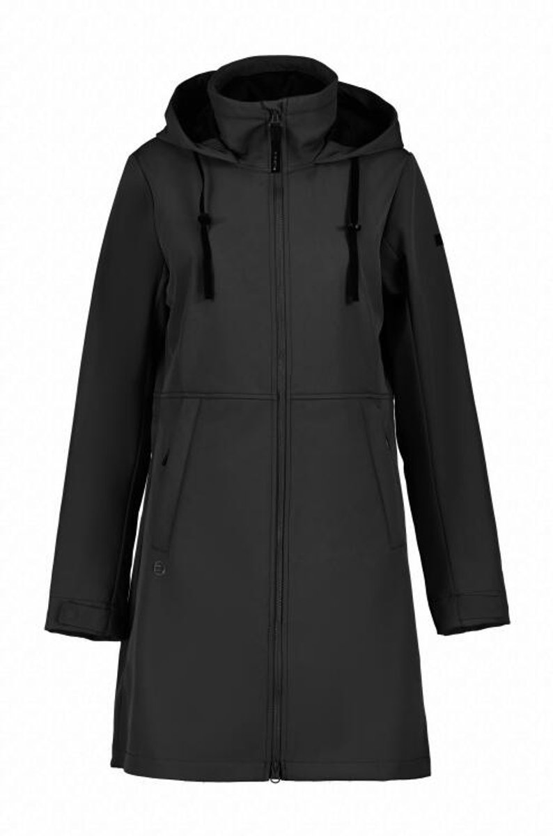 ICEPEAK AGARAM Dames Softshell Jas Zwart