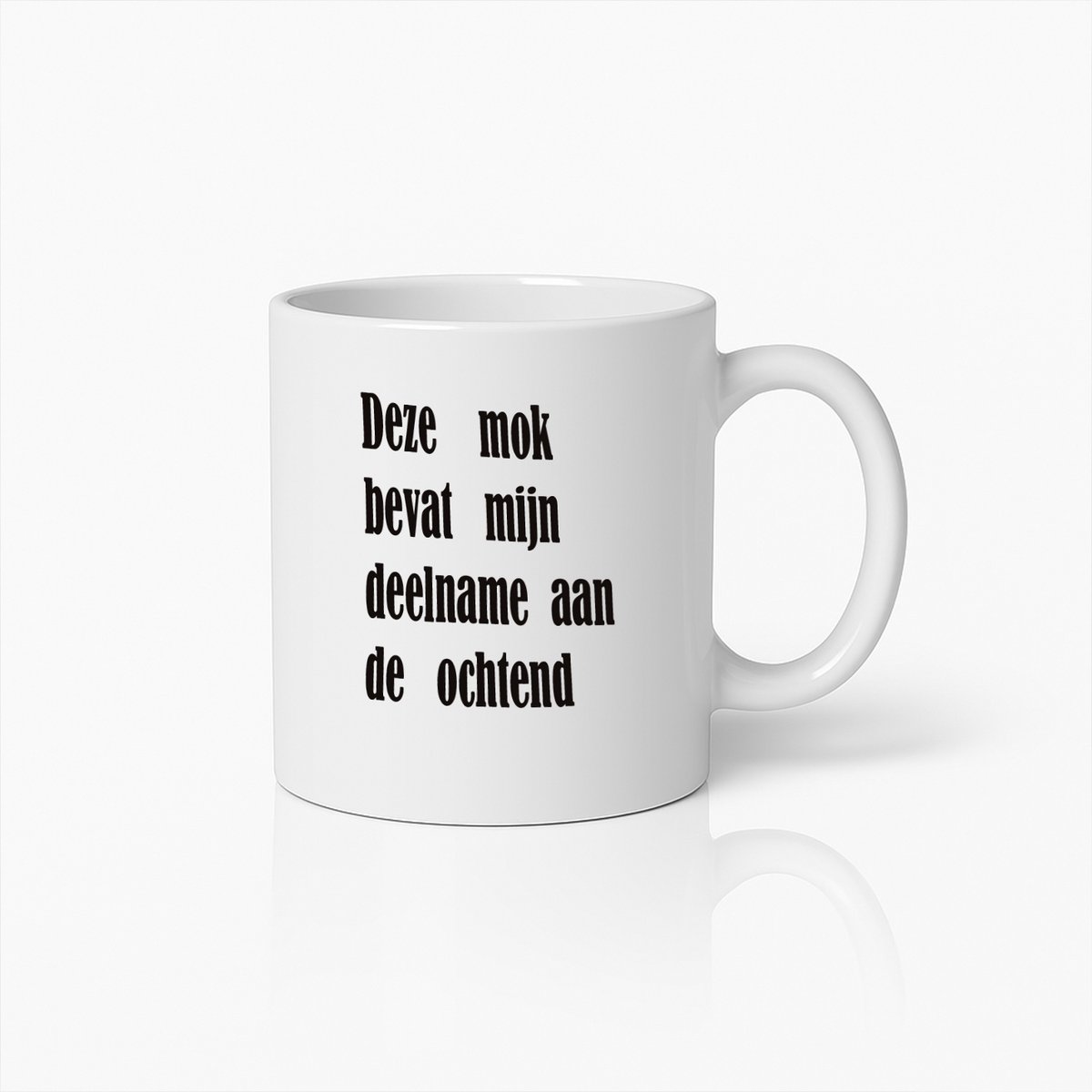 Grappige Condoleance Mok – Humoristische Koffiebeker Voor Luchtige Ochtenden
