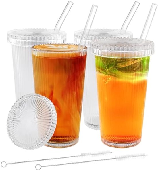 MamboCat Set van 2 I Love Matcha bekers | 370 ml | groene aardewerk mokken zonder handvat met hart & lettertype | voor 2 personen | voor matcha-thee, latte, smoothie & co